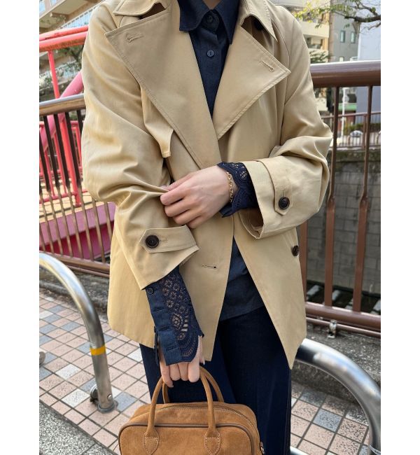 LAGUNAMOON「レースカフスシャツ」|シャツ・ブラウス|