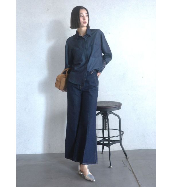 LAGUNAMOON「レースカフスシャツ」|シャツ・ブラウス|