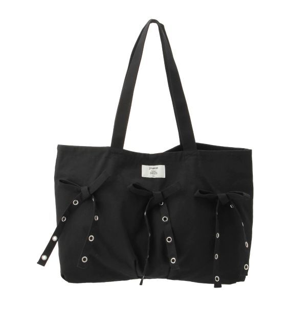 jouetie「ハトメリボンビッグトート」|トートバッグ|