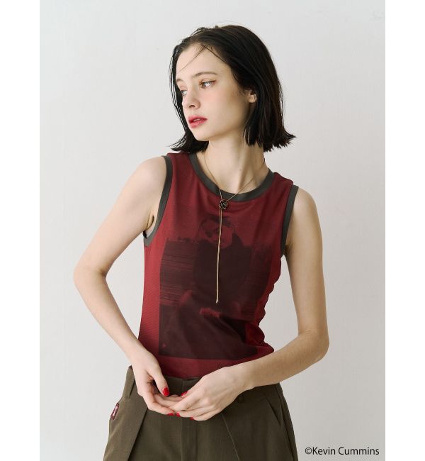 jouetie「【KevinCummins&times;PosTokyo】Tank top」|タンクトップ|ブラック