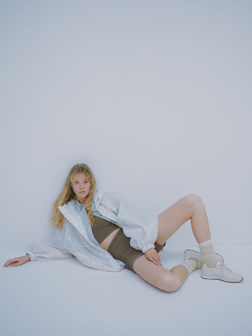 emmi atelier「シュシュ付きバンドゥスイムウェア」|その他|