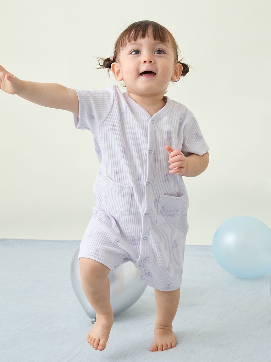 GELATO PIQUE KIDS & BABY「【BABY】ぬいぐるみ柄ロンパース」|ロンパース|