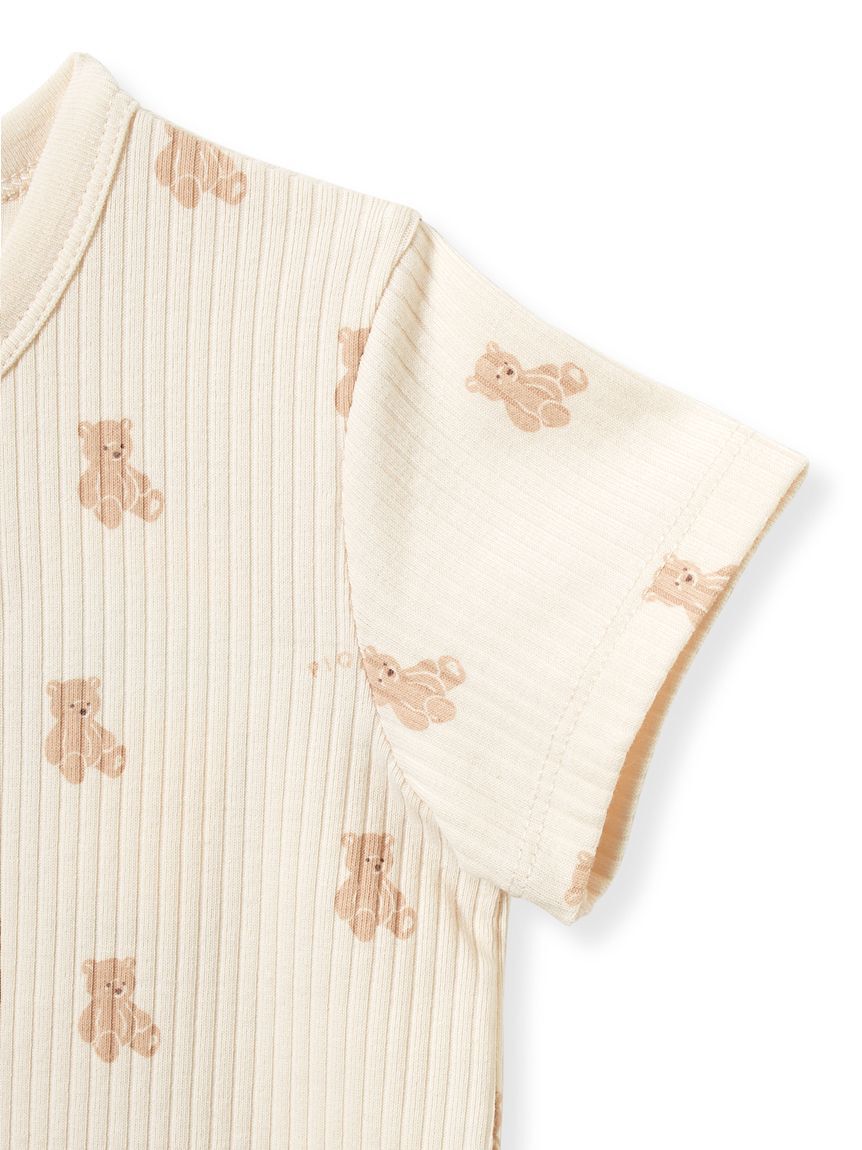 GELATO PIQUE KIDS & BABY「【BABY】ぬいぐるみ柄ロンパース」|ロンパース|