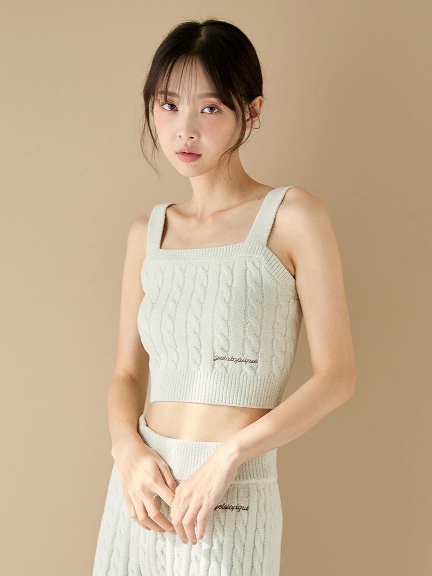 gelato pique「エアリーモコアランビスチェ」|ルームウェア|