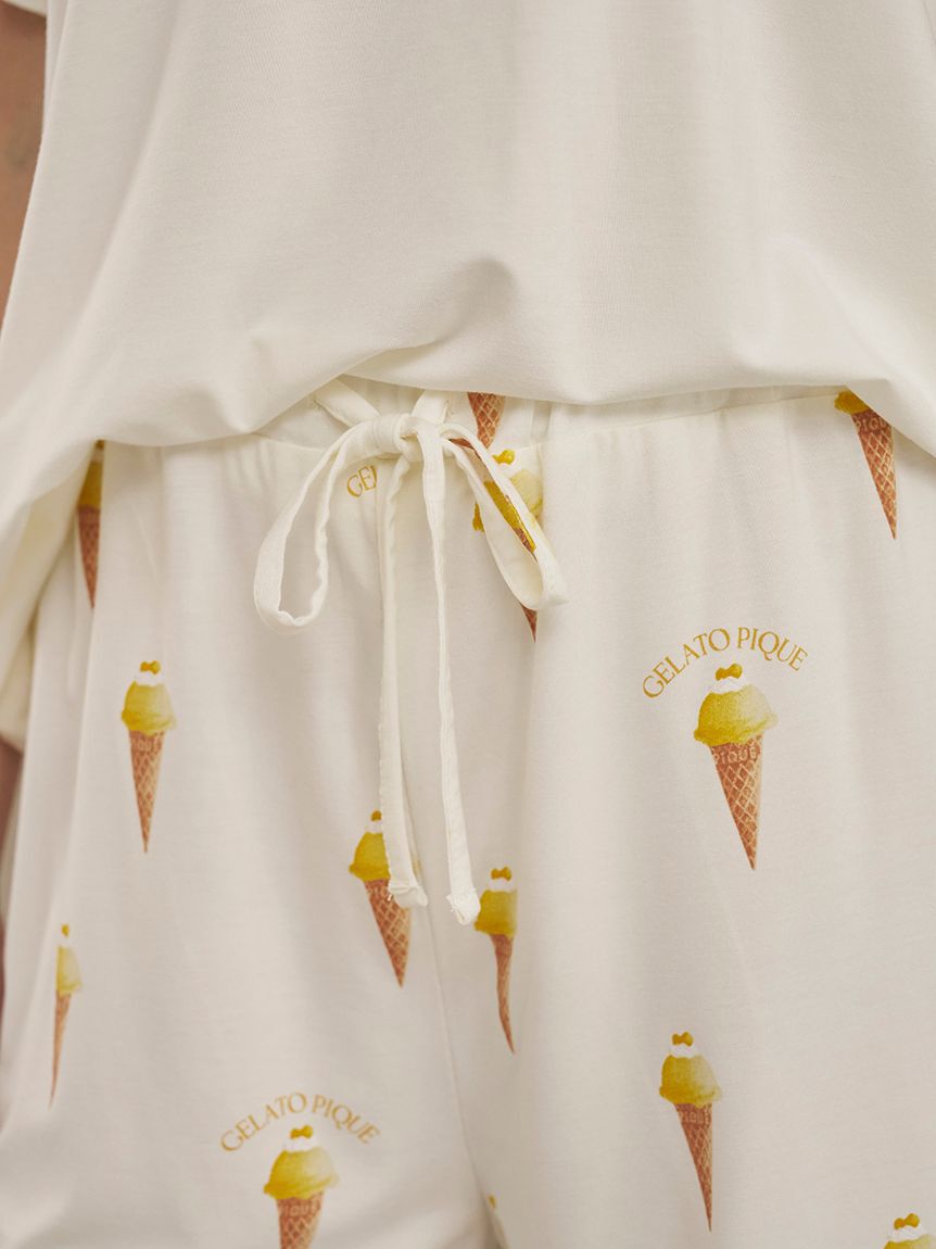 gelato pique「【接触冷感】ソルベ柄ショートパンツ」|ルームウェア|