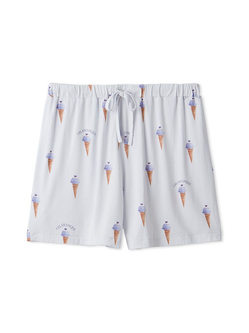 gelato pique「【接触冷感】ソルベ柄ショートパンツ」|ルームウェア|BLU