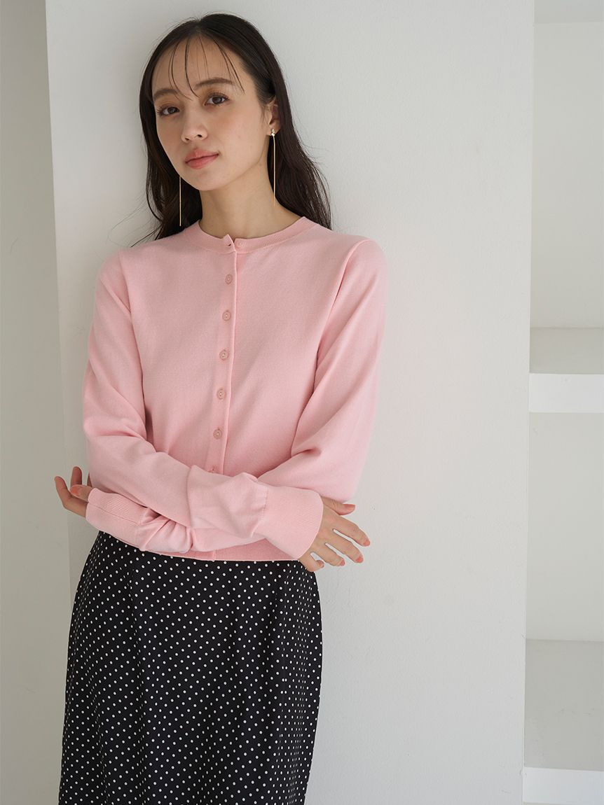 SNIDEL「ニットレイヤードプルオーバー」|ニット・セーター|