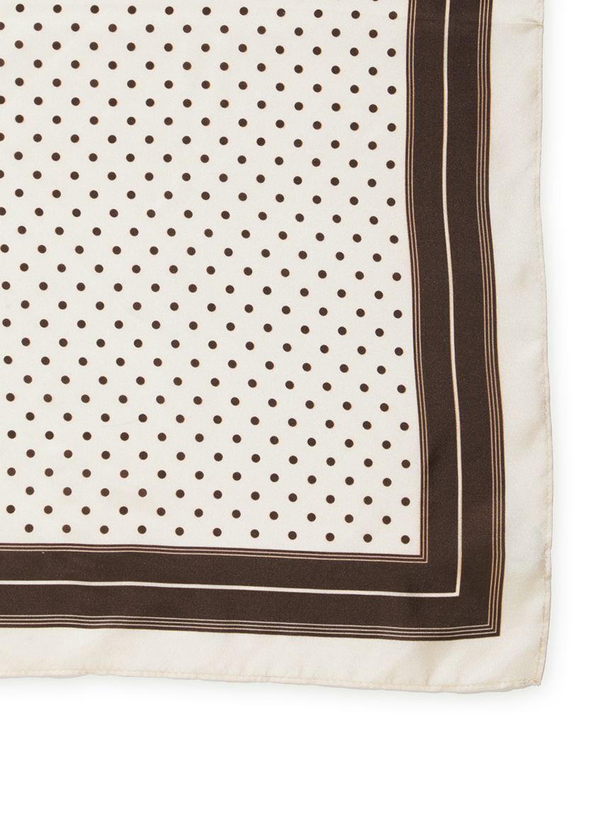 FRAY I.D「サテンシルクドットスカーフ」|バンダナ・スカーフ|