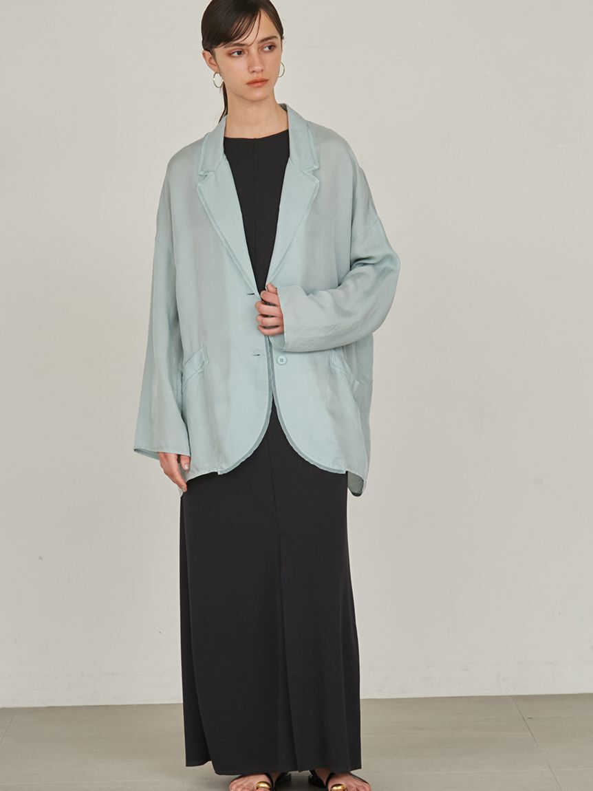 styling/「【セットアップ対応】オープンカラーシャツジャケット」|テーラードジャケット|