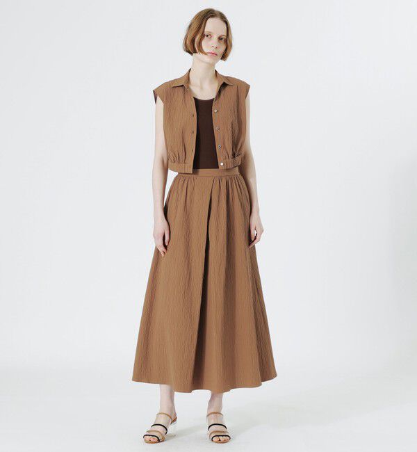  「ギャザーボリュームスカート」|スカート|