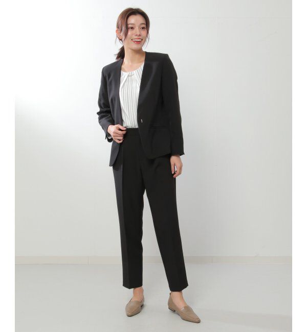 IKKA LOUNGE「ウォッシャブルVネックジャケット」|その他|