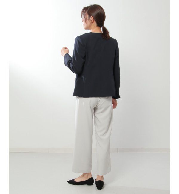 IKKA LOUNGE「ウォッシャブルVネックジャケット」|その他|