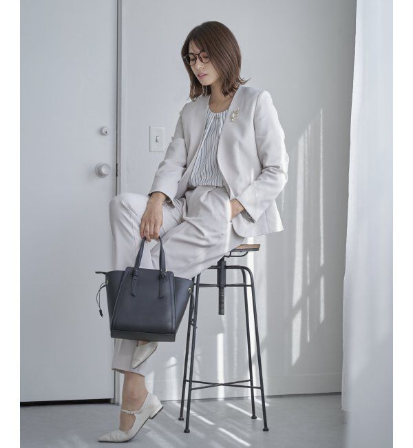 IKKA LOUNGE「ウォッシャブルVネックジャケット」|その他|