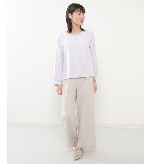 IKKA LOUNGE「ウォッシャブルワイドパンツ」|その他|