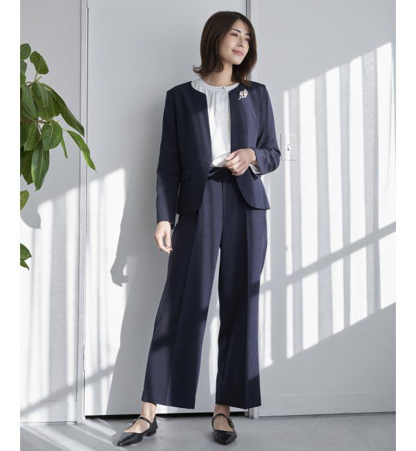 IKKA LOUNGE「ウォッシャブルワイドパンツ」|その他|