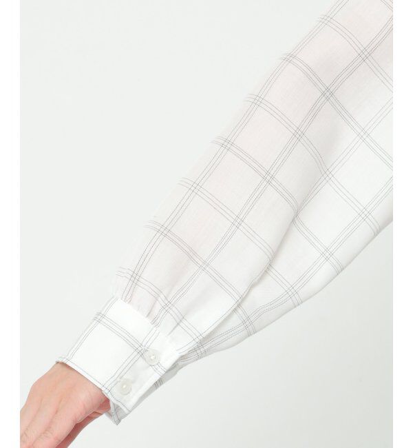 ikka「襟フリル2WAYブラウス」|シャツ・ブラウス|