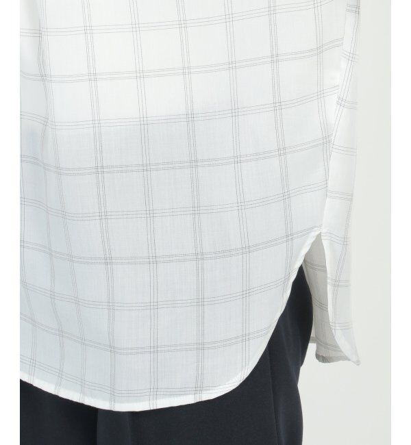 ikka「襟フリル2WAYブラウス」|シャツ・ブラウス|