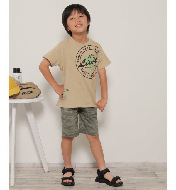 ikka kids「胸サークルロゴTシャツ（120~160cm）」|Tシャツ・カットソー|
