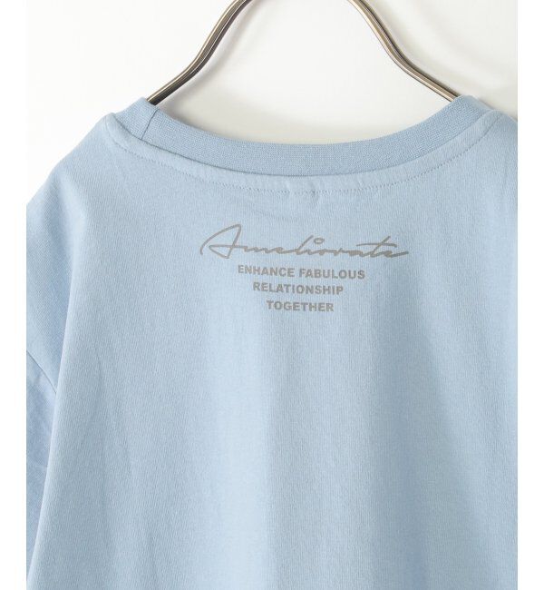 ikka kids「裾レイヤープリントT（120~160cm）」|Tシャツ・カットソー|