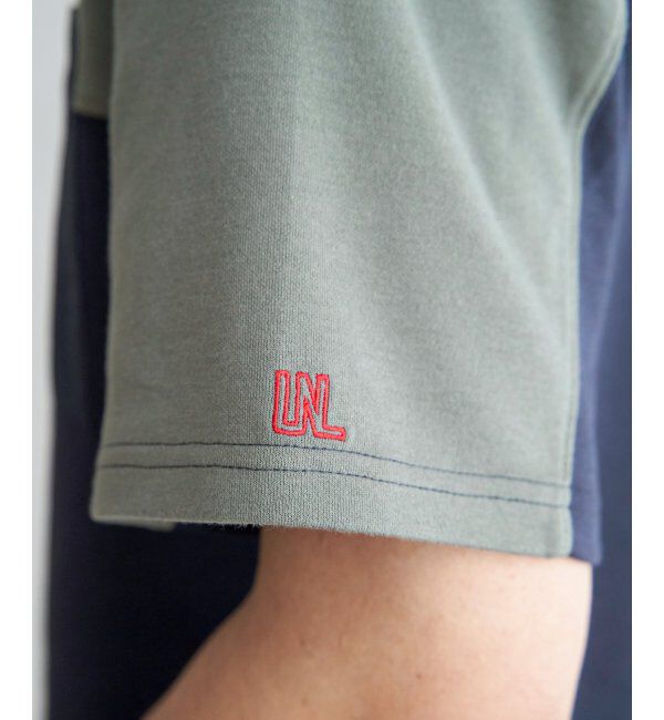 ikka「URBAN NATURE LIFE アーバンネイチャーライフ バイカラー切り替えTシャツ」|Tシャツ・カットソー|