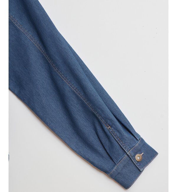 ikka「メッシュデニムブルゾン」|ブルゾン・スタジャン|