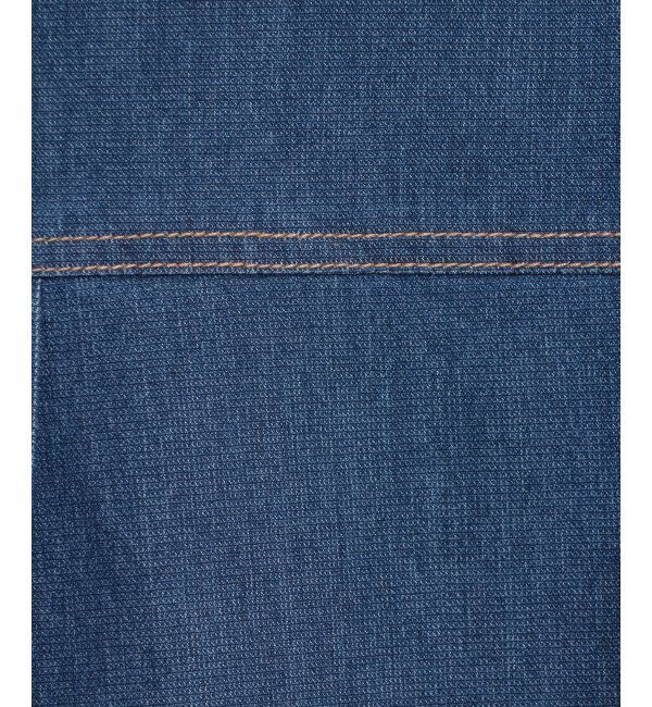 ikka「メッシュデニムブルゾン」|ブルゾン・スタジャン|