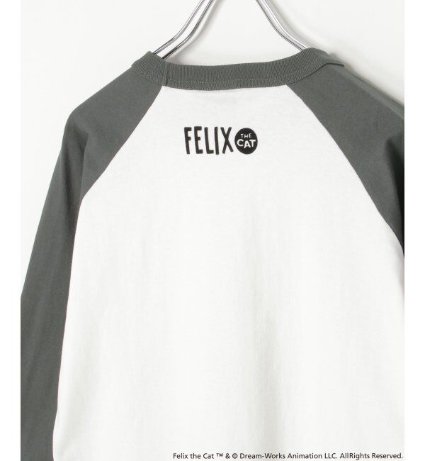 VENCE share style「&rdquo;Felix the cat&rdquo; フィリックス・ザ・キャット / ラグランフロッキーロンT」|Tシャツ・カットソー|