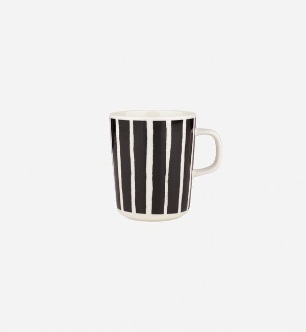Marimekko「Piccolo マグカップ 250ml」|その他|ブラック&times;ホワイト