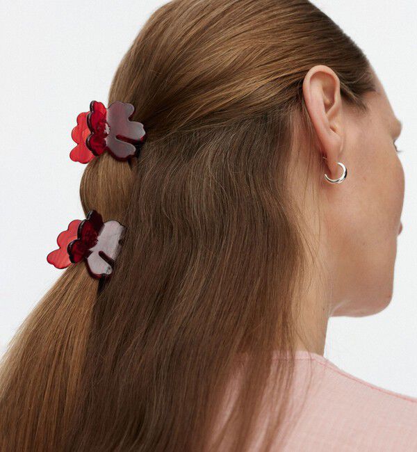 Marimekko「Nano Unikko Hair Clip 2個セット」|その他|