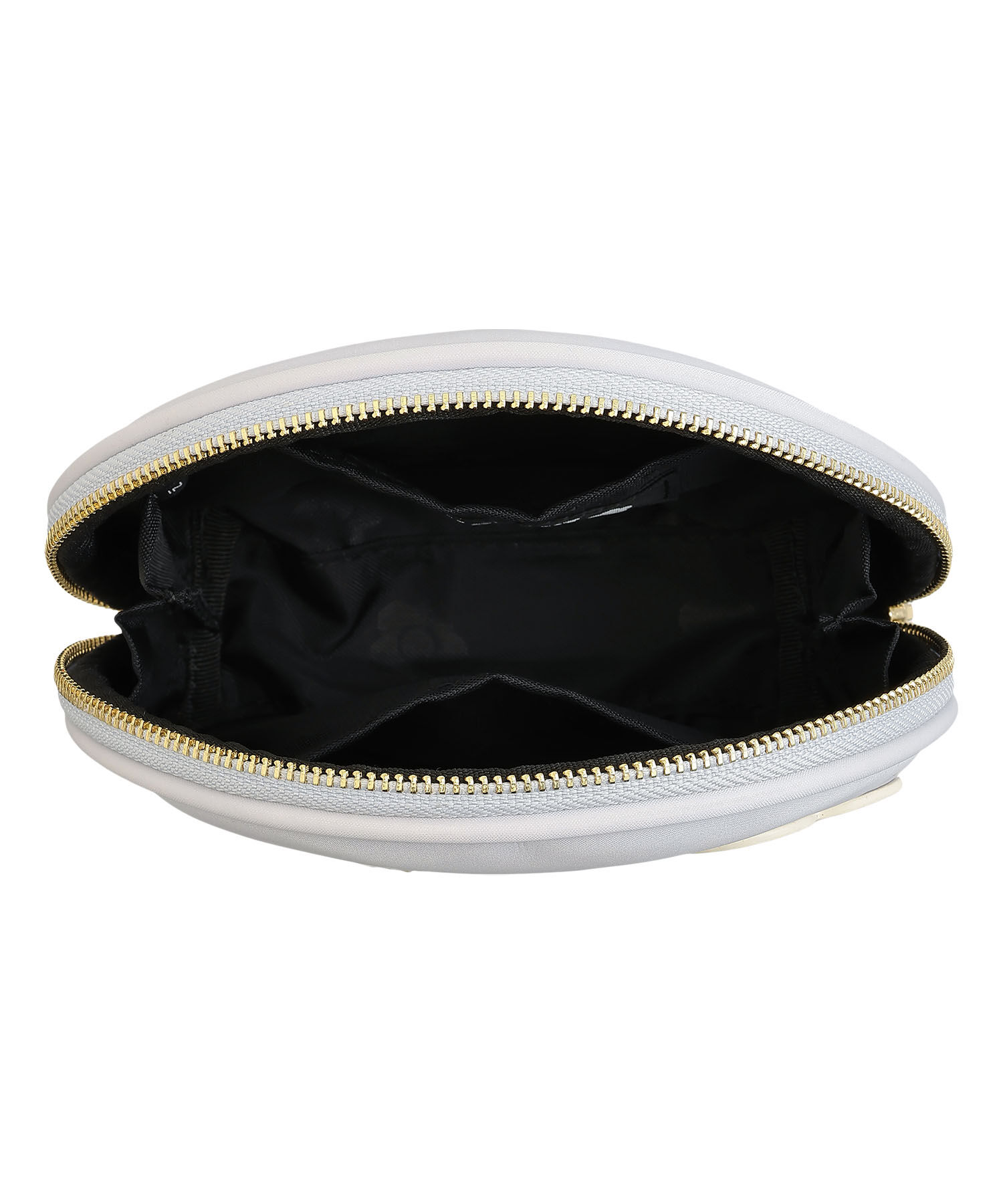 MARY QUANT「サインロゴデイジーパッチ ラウンドポーチ」|ポーチ|