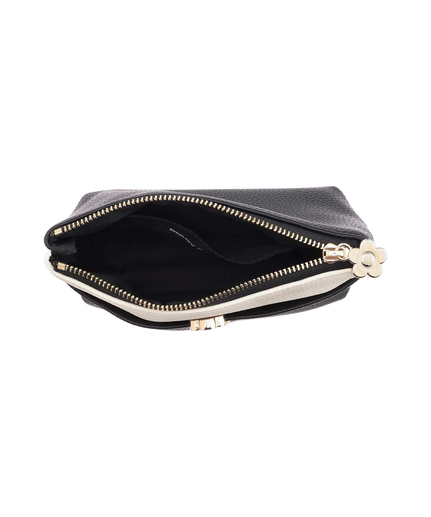 MARY QUANT「バイカラーエポデイジー 舟型ポーチミニ」|ポーチ|