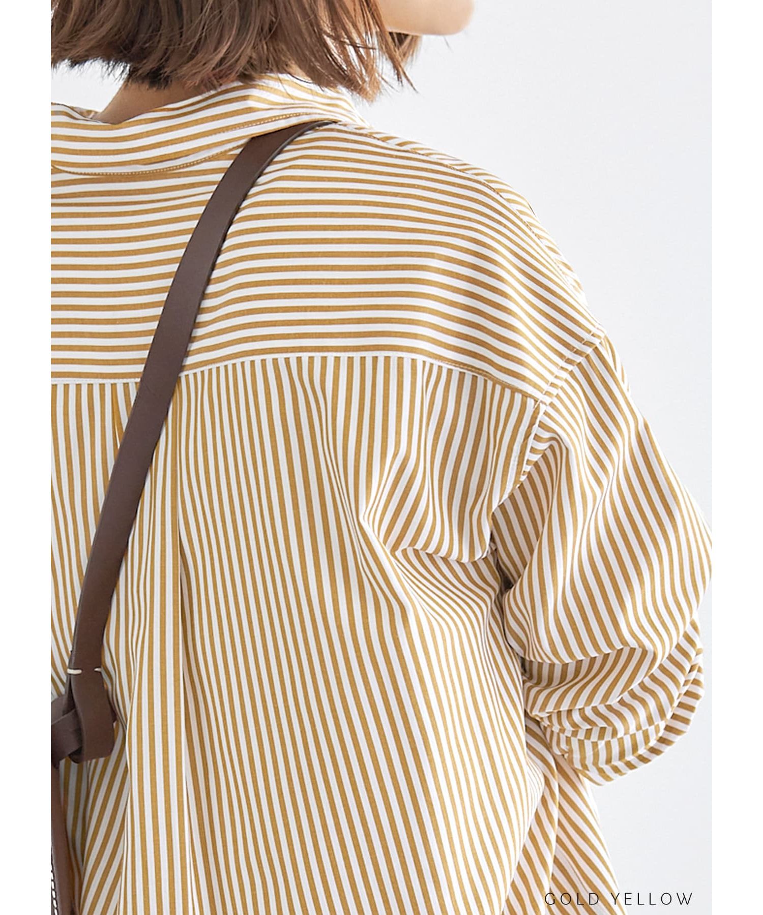 STYLE DELI「ベーシックストライプ柄シャツB」|シャツ・ブラウス|