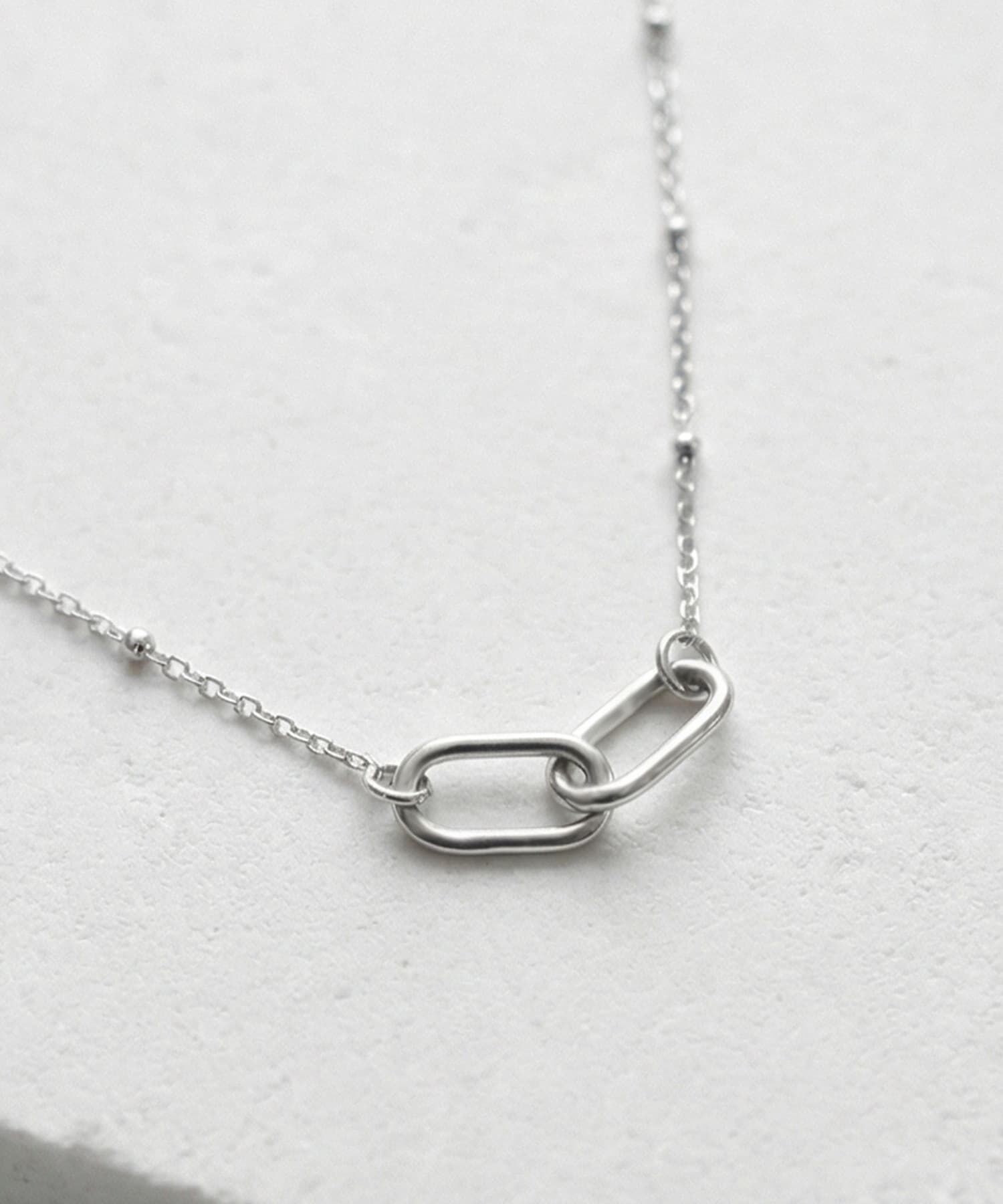 STYLE DELI「【DELI by】ソフトリンクモチーフネックレス（ステンレス）」|ネックレス|