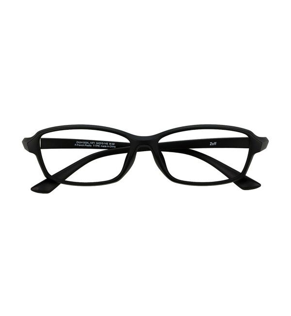 「Zoff｜スポーツ メガネ｜ずれ落ち防止 軽量｜伊達・度付き｜ レンズ交換券付」|メガネ|ブラック系その他