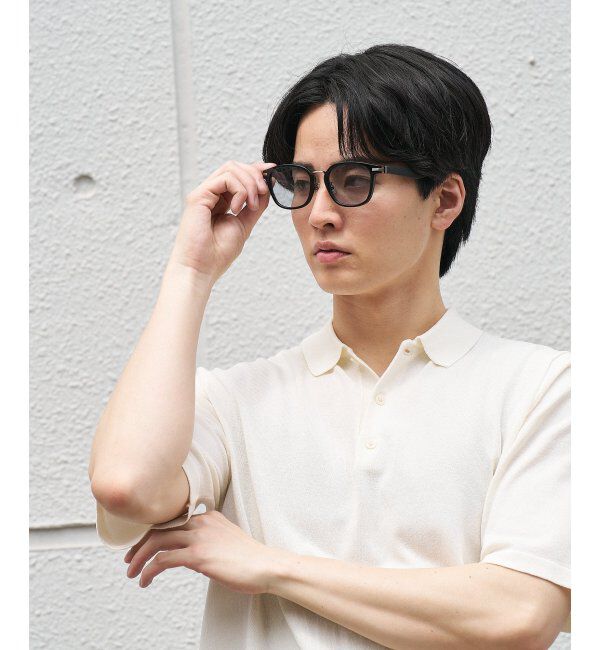  「ウェリントン型 サングラス ラバーテンプル ずれ落ち防止｜カラーレンズ ｜紫外線対策 UVカット｜Zoff 」|サングラス|