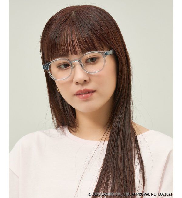  「Zoff｜はぴだんぶい 【ハンギョドン モデル】 メガネ｜伊達・度付きメガネ｜グッズ   レンズ交換券付」|メガネ|