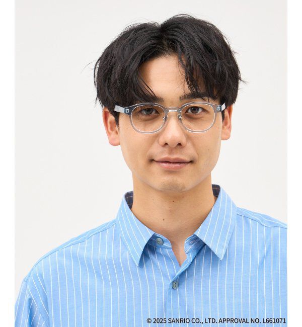  「Zoff｜はぴだんぶい 【ハンギョドン モデル】 メガネ｜伊達・度付きメガネ｜グッズ   レンズ交換券付」|メガネ|