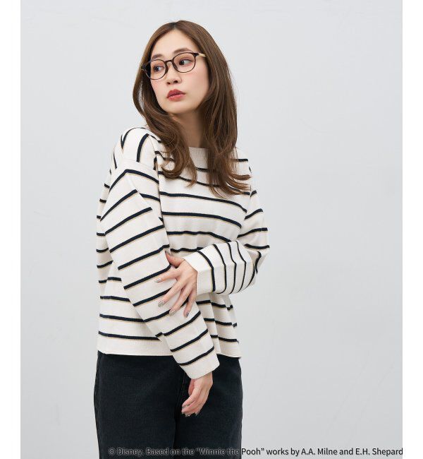  「 ボストン型 メガネ | 軽量、伊達めがね、読書、くまのプーさん Zoff  レンズ交換券付 レンズ交換券付」|メガネ|