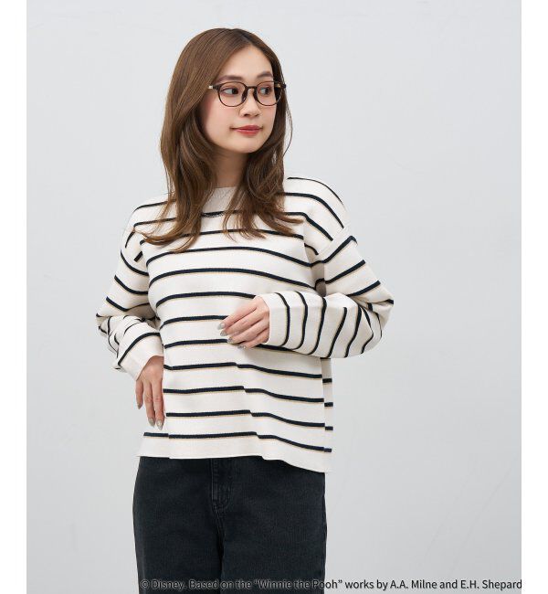  「 ボストン型 メガネ | 軽量、伊達めがね、読書、くまのプーさん Zoff  レンズ交換券付 レンズ交換券付」|メガネ|