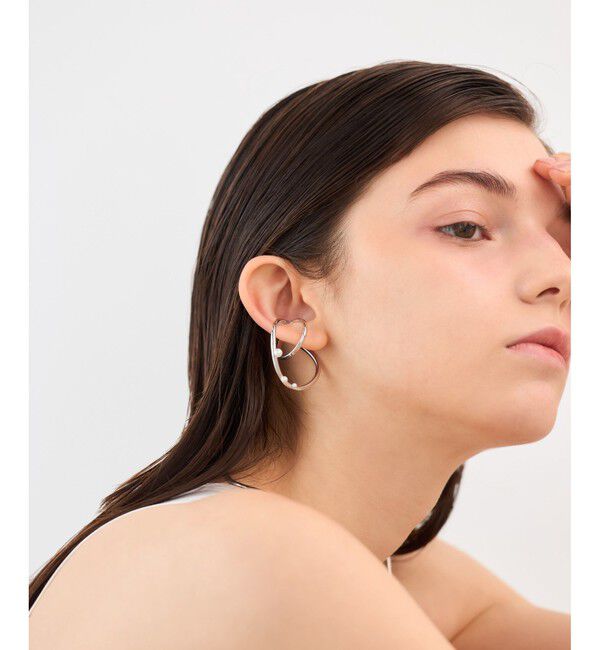 ete「[フォーム] パール イヤーカフ」|イヤーカフ|