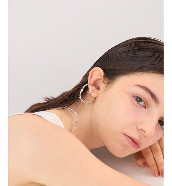 ete「[フォーム] パール イヤーカフ」|イヤーカフ|