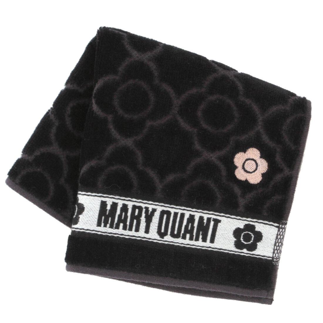  「MARY QUANT タオルハンカチ＜デイジー総柄＞」|タオル|