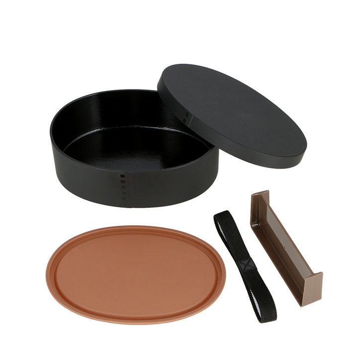 BACKYARD FAMILY「hakoya わっぱ風 通販 ハコヤ 曲げわっぱ風 弁当箱 日本製 レンジ対応 800ml 約」|食器・キッチングッズ|