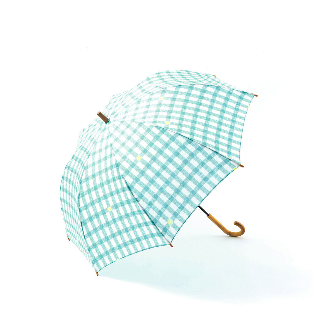 BACKYARD FAMILY「392 plus m 傘 レディース 通販 サンキューニプリュスエム 60 大きめ 長傘 60cm」|傘|グリーン1