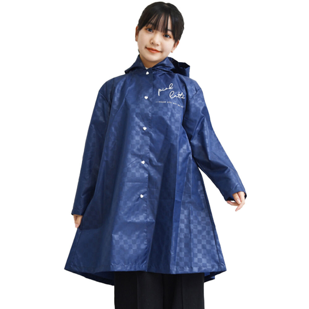 BACKYARD FAMILY「ピンクラテ レインコート 通販 pink-latte ブランド 子供 キッズ ランドセル対応」|その他|ブルー3