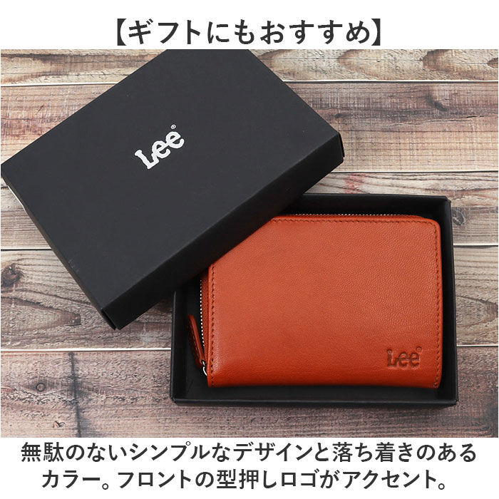 BACKYARD FAMILY「Lee リー 財布 二つ折り 通販 二つ折り財布 本革 メンズ さいふ 革財布 ブランド サイフ」|財布|