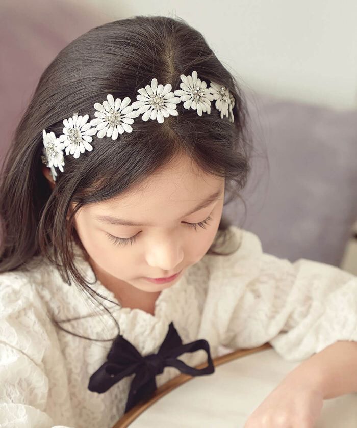 BACKYARD FAMILY「カチューシャ 花 キッズ キラキラ 通販 ヘッドドレス 女の子 子供 子ども こども セレモニー」|その他|