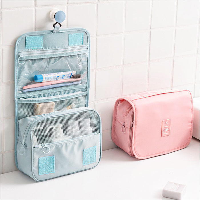 BACKYARD FAMILY「トラベルポーチ 吊り下げ 通販 化粧ポーチ スキンケア バスルーム 旅行 ポーチ 収納ポーチ」|ポーチ|