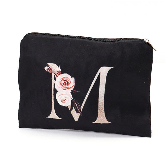 BACKYARD FAMILY「イニシャル ポーチ 通販 コスメポーチ メイクポーチ 化粧 マルチポーチ 小物入れ 大人かわいい」|ポーチ|