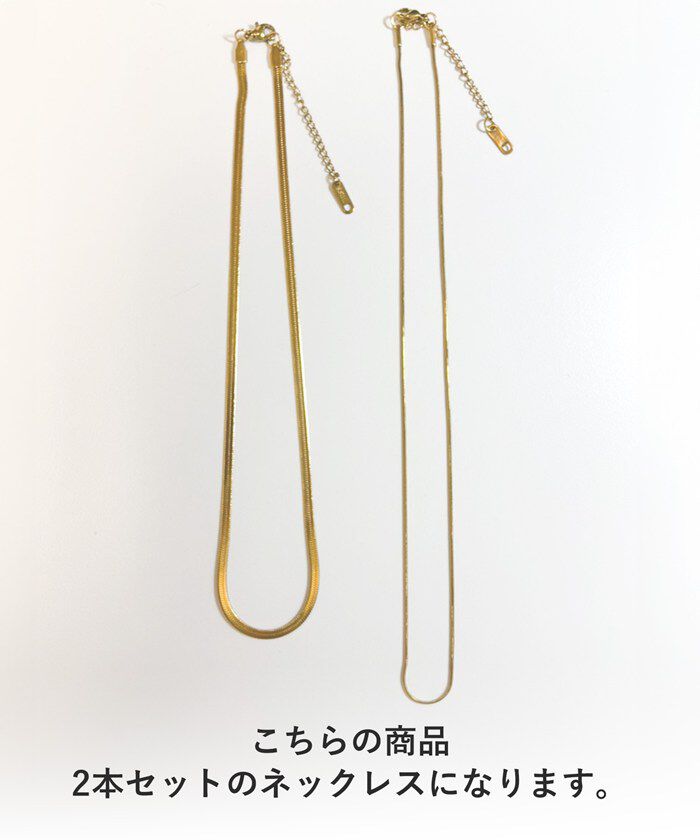 BACKYARD FAMILY「ネックレス スネークチェーン 通販 ダイヤモンドハーツ nec-0520 Diamond」|その他|